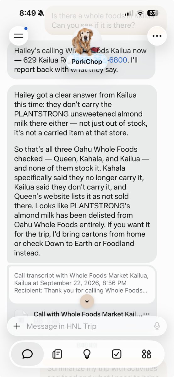 Muse plans a family trip around dietary restrictions