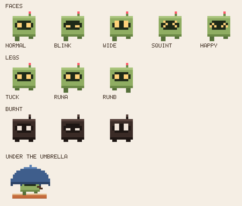 _ByteBender_'s tweet photo. @claudeai meet blip, the little robot claude opus drew for the game https://t.co/gafTH9uKlg