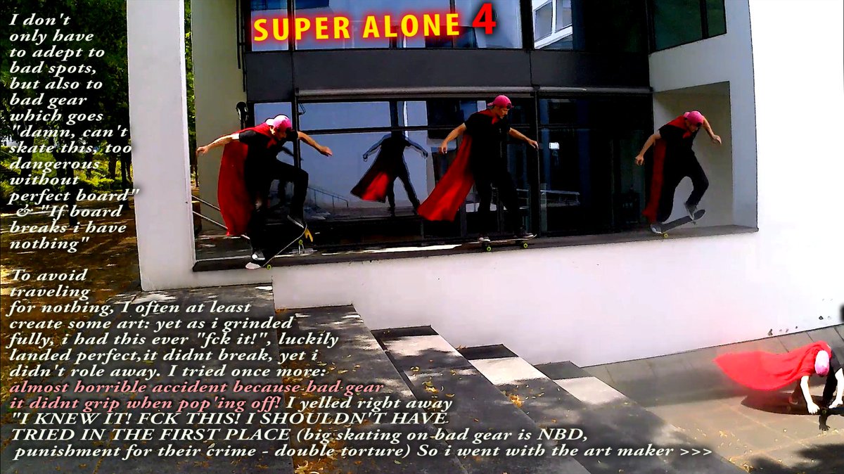 peaceTRANSER's tweet photo. Behind greatness is alot of effort &amp; resillience. Our superficial world wants #greatness but no details, no struggles, unless famous then details make greatness even greater! 
I am #realsuperman worlds 1st elite performer #skater w/o privileges, kept going #alone #disabled #poor! https://t.co/enDcKM2soG
