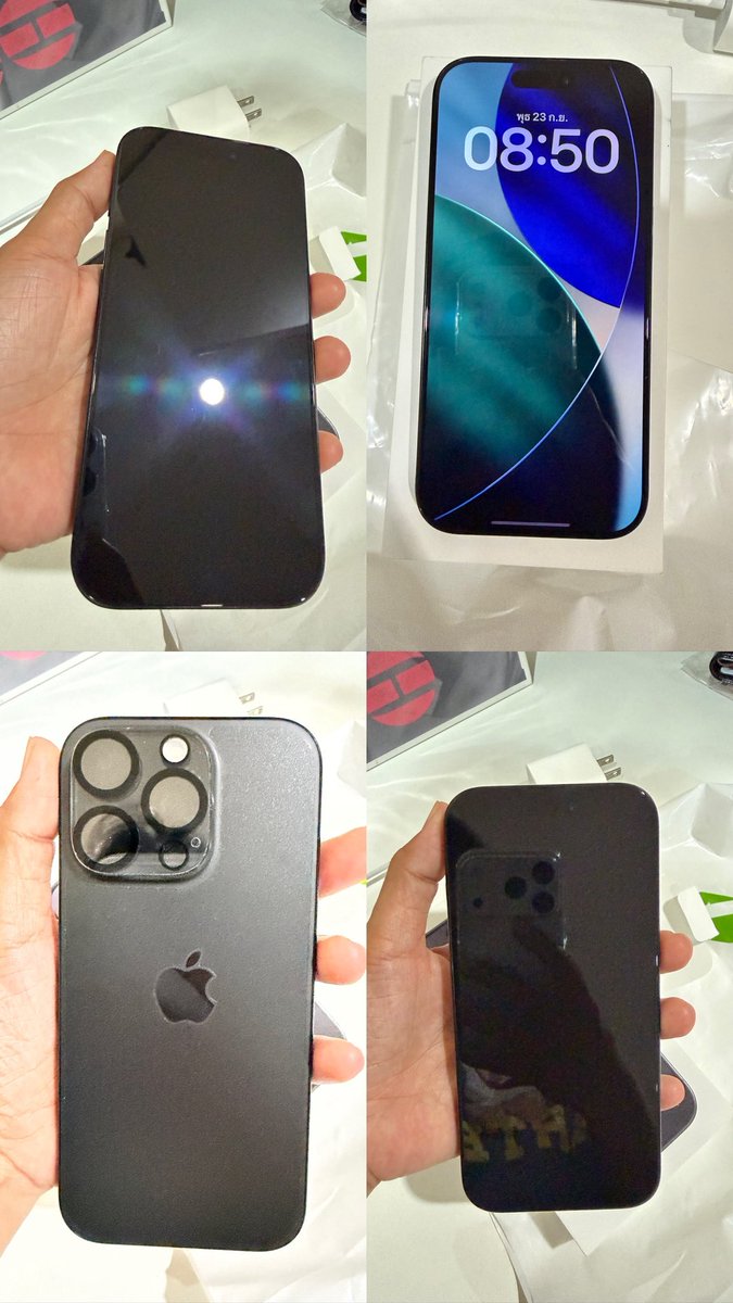 Jsgjhrmjmvjk93's tweet photo. ส่งต่อ / ขาย iPhone 16 Pro (256gb)

📌 สีดำ + กล่อง เคส สภาพเครื่องดี

📌 ราคา 23,000฿ (ไม่รับผ่อน)
- นัดรับ โรบินสันศรีสมาน

#ไอโฟนมือ2 #ไอโฟนมือสอง #ไอโฟน16 #ส่งต่อไอโฟน #iphone16pro https://t.co/gt65WacuTw