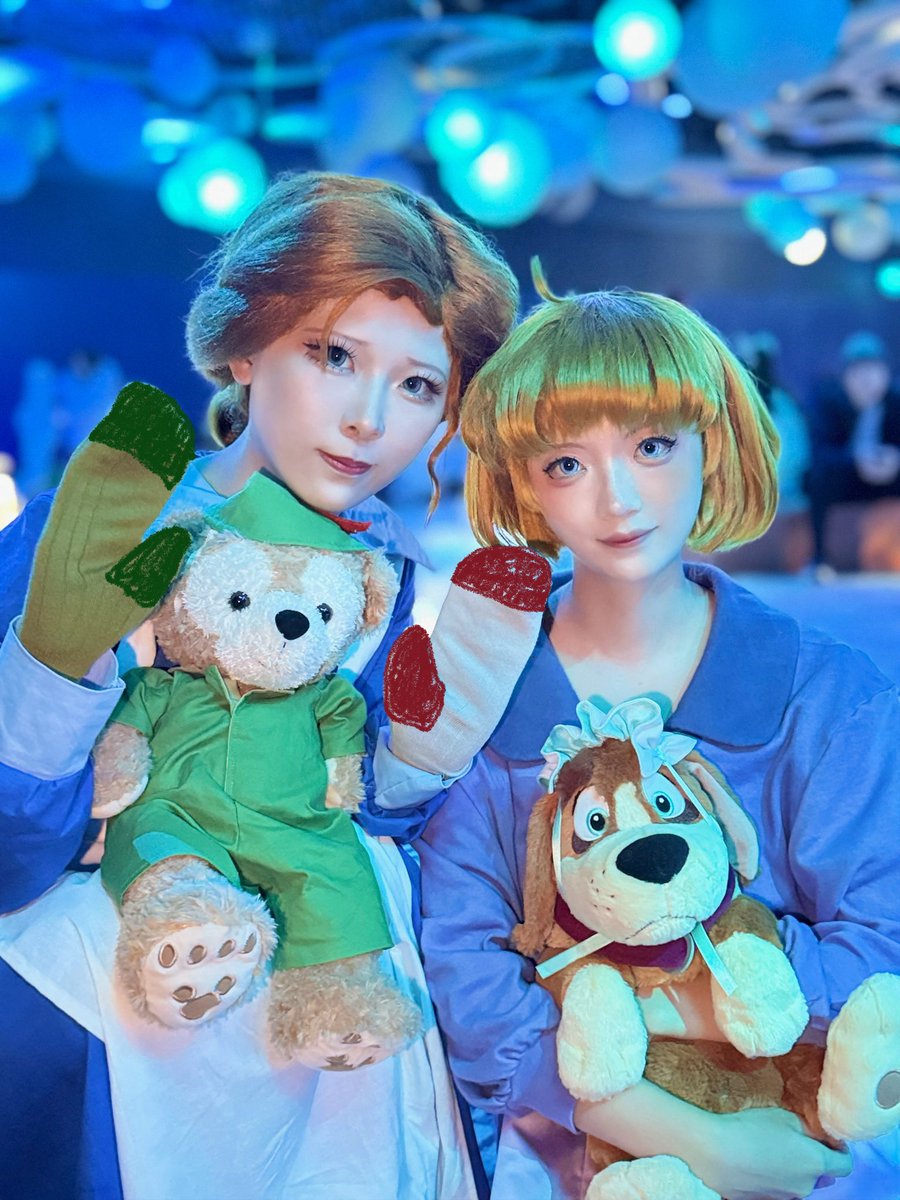 meRu_cos69's tweet photo. ネバーランド雨が降ってたけどたっくさん冒険して楽しかったわ！

#Dハロ仮装2026 https://t.co/47tVWUnjVA