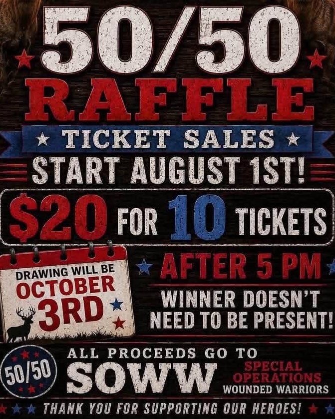 SOWW_Charity's tweet photo. 10 days until the SOWW Wild Game Benefit Event!

Saturday, October 3rd | 12 PM
Uncle Richie's Place, 112 E 9th St, Lockport, IL

50/50 tickets are $20 for 10 at the bar. The pot is at $1,320, so the winner takes home $660. 

 Thank you, Uncle Richie's, for hosting! https://t.co/9wMTyMMbnZ
