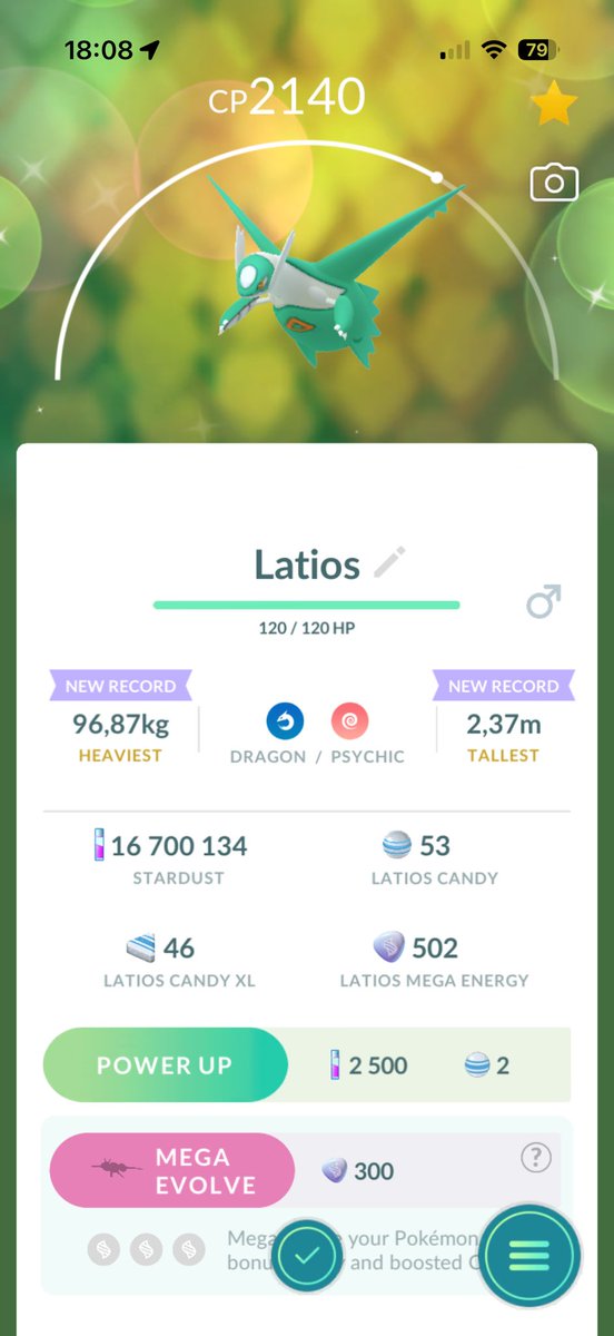 M3MariusM5's tweet photo. Jeej 💚 oh happyy daaays 🥳 from the pass 🤗 #pokemongo #pokemonㅤㅤㅤ https://t.co/qbyd8PnbKj