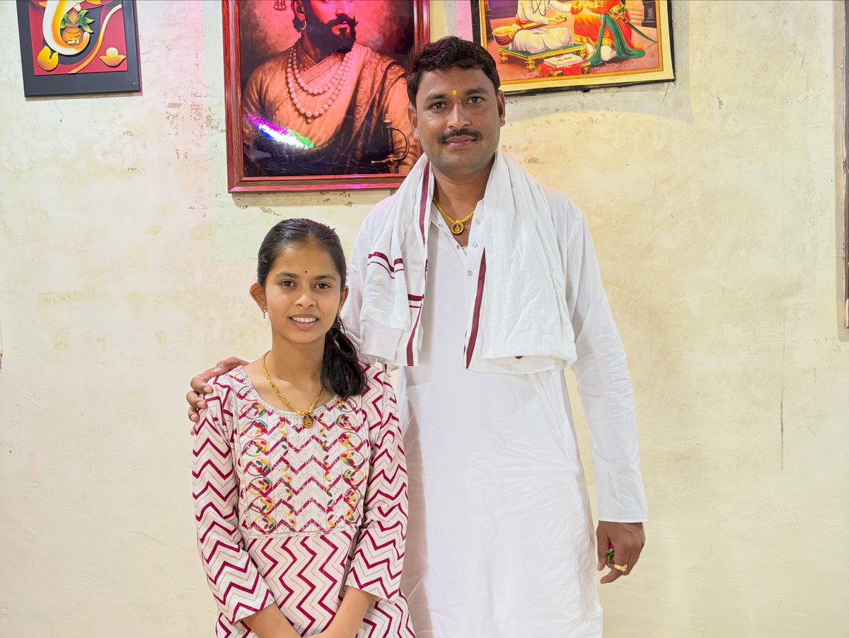 LibbyKamke's tweet photo. Today, we had the privilege of meeting social reformer Sagar Maharaj Borate at our home. His inspiring thoughts and humility left us with much to reflect on. Meeting such people is one of life’s greatest blessings. https://t.co/YES3lDoPFN