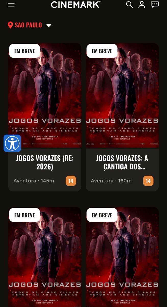 SacTributos's tweet photo. Cinemark confirma relançamento de todos os Jogos Vorazes! https://t.co/9kX07bgenP