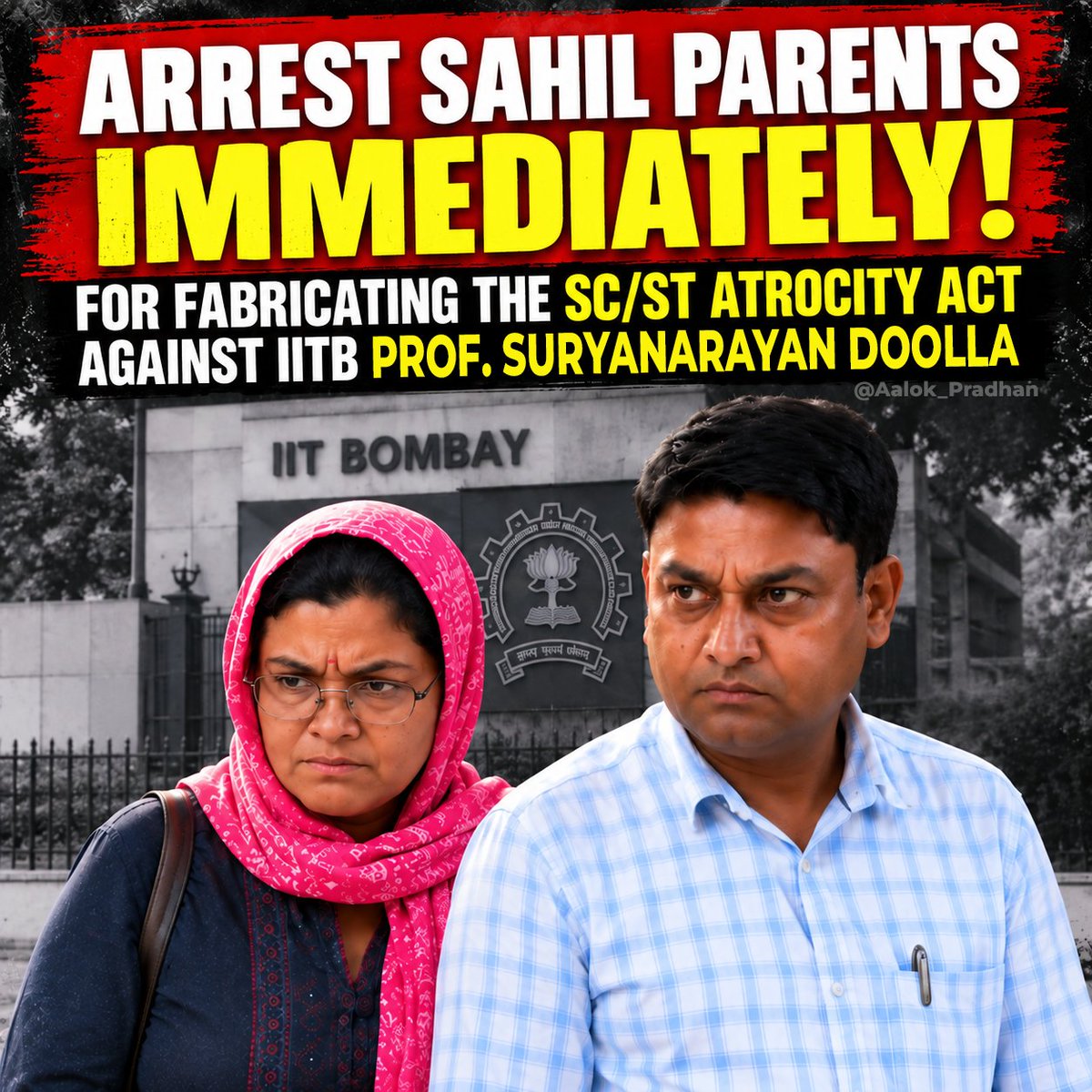 Aalok_Pradhan's tweet photo. #ArrestSahilParents https://t.co/qijS3xcBch