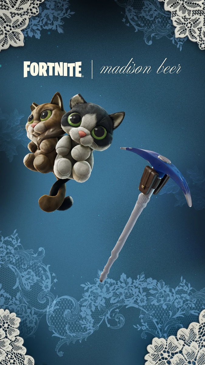 FireMonkey's tweet photo. Madison Beer x Fortnite drops in the Item Shop on September 24 at 8 PM ET

Madison Beer Bundle:
- two Outfits (including Alternate Styles and LEGO Fortnite styles)
- one Pickaxe
- two Backblings
- two Emotes
- one Instrument (Microphone)
- one Wrap
- one Loading Screen
- two Jam Tracks

- 1 Jam Track sold separately