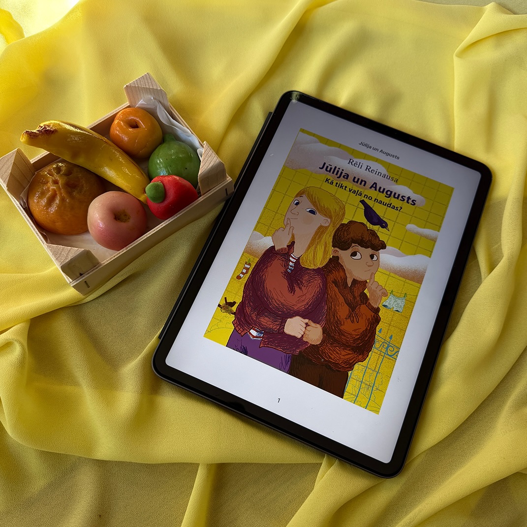 BorisSouffrll7's tweet photo. Could buying expensive mangoes and other fruit drive the family into bankruptcy so Mom finally looks for a job? That’s the plan of Jūlija and Augusts in Rēli Reinaus’s book “How to Get Rid of Money? ” Read it in the 3td e-book library. https://t.co/9XFu3IaL7j