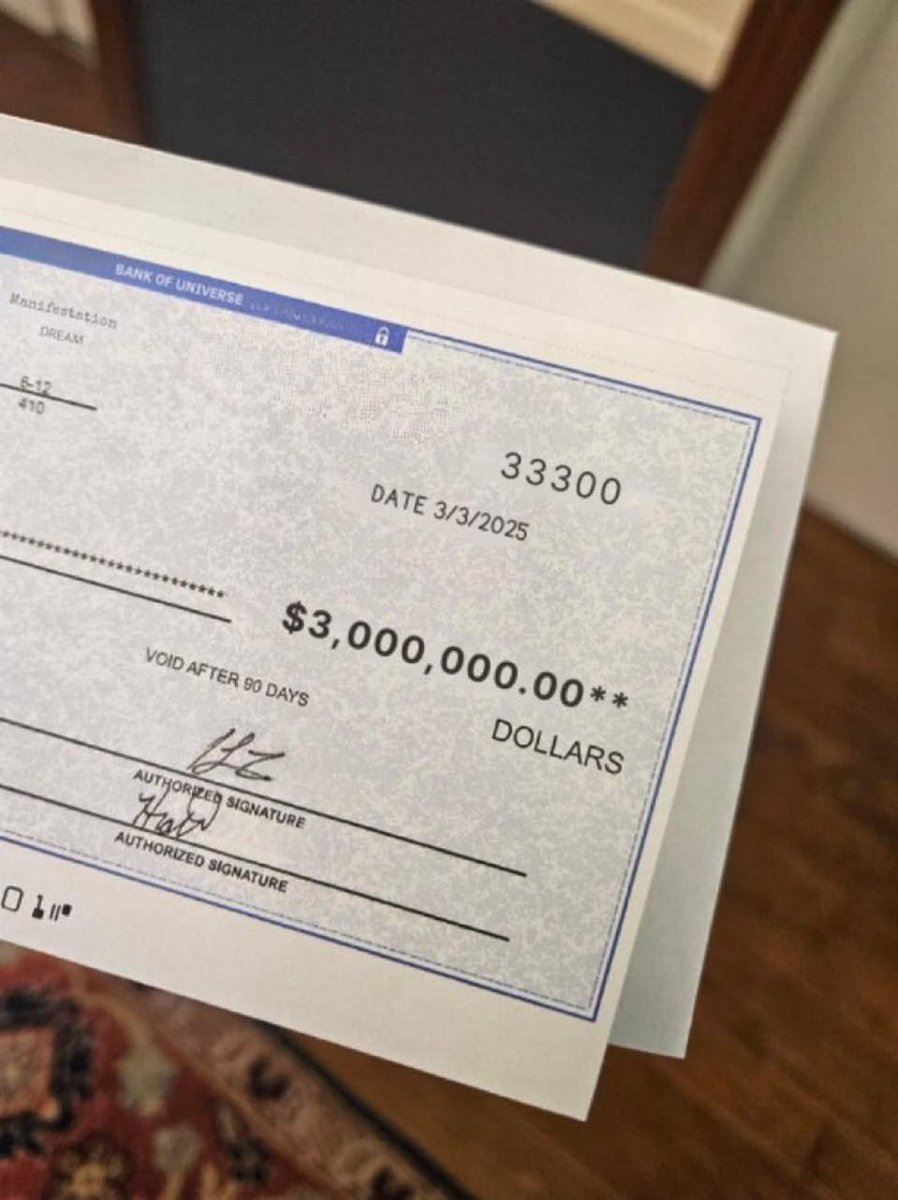 manifestpower4X's tweet photo. Big Check is Coming. Drop 333 to Claim this Blessing. https://t.co/4Pmknl3x6P