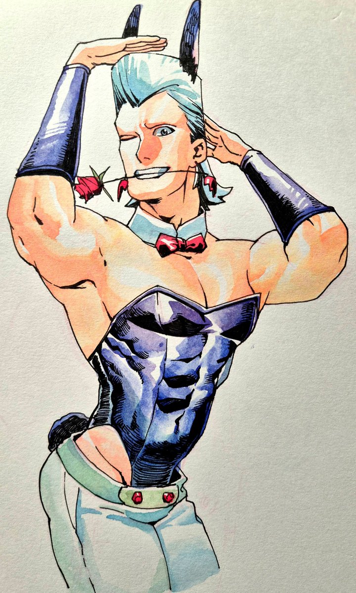 jjae668's tweet photo. polnareff 🐇
#JJBA https://t.co/a7VHNjqs0q