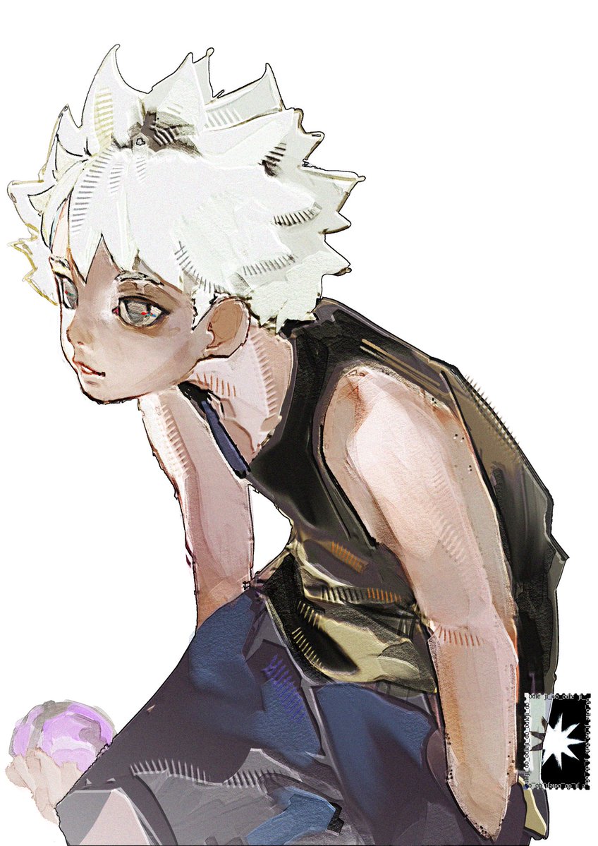 ji_do_odle's tweet photo. #hxh killua https://t.co/MkprPoFcY5