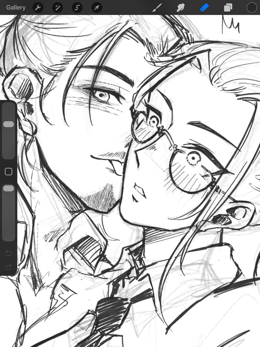 mmairs_'s tweet photo. ((อยากวาดปินแว่นเฉยๆ 👉🏻👈🏻)) https://t.co/NMEFcrFsqf