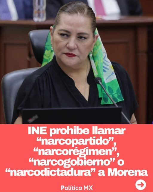 AlzagaBeltran's tweet photo. El @INEMexico de @Presidencia_INE le molesta que llamemos NARCO a los Morenarcos de @PartidoMorenaMx https://t.co/Aj2nyGUN1M
