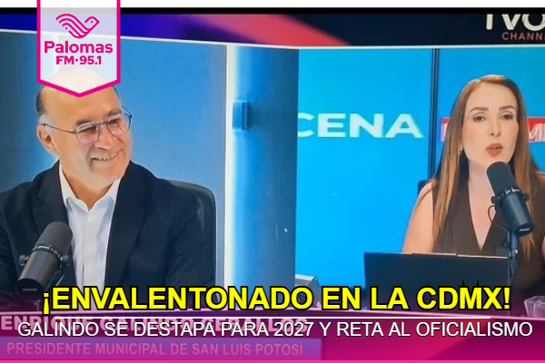 FmPalomas's tweet photo. 🎙️ ¡Galindo se destapa en la CDMX! En plena crisis de servicios, dijo en Radio Fórmula: "Ya que me lo preguntas, voy a participar". Minimizó al PVEM y Morena y pidió alianza a su medida. 
https://t.co/U1fQZmqCxj https://t.co/t8r2juhWDE