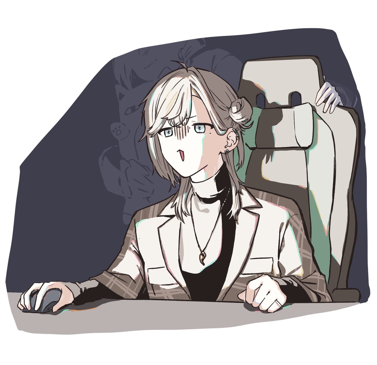 naya_kunn's tweet photo. ホラゲー助かる #かな絵 https://t.co/9zyAtfh457