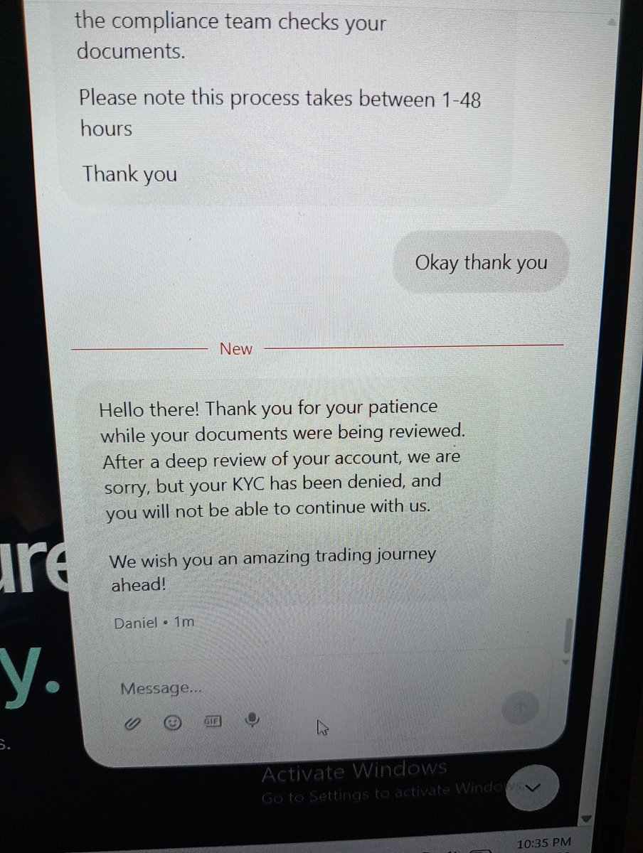 emperor_vala's tweet photo. @fnfutures @EquityEdgeUK KYC was verified without any issues and payout process but @fundedfamily decide to delete my account for no reason @PropFirmsGuru @TrustedPropNews @perpendiculrr @TrustedPropHub @Khldfx https://t.co/vcukSH7O6C
