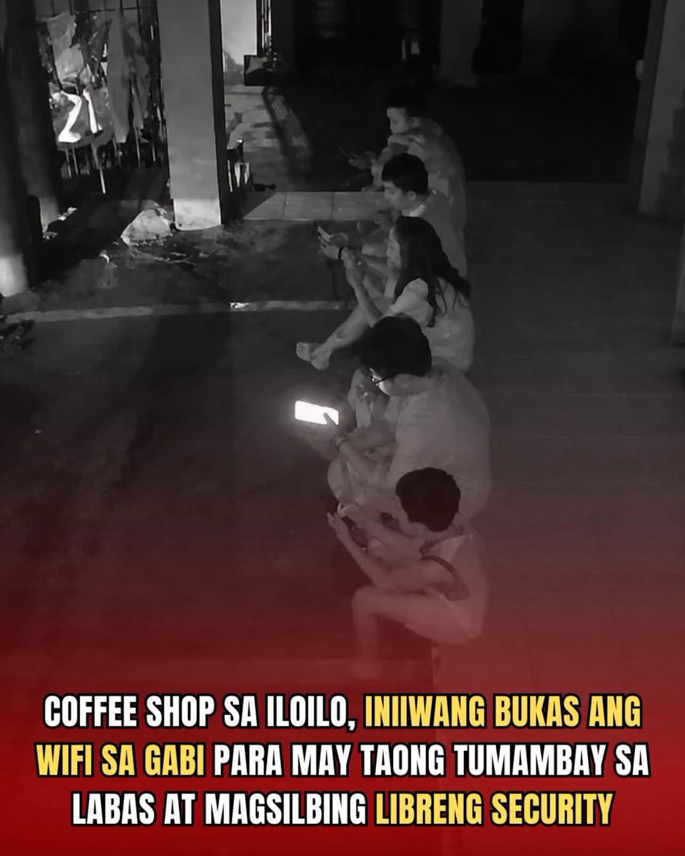 LouveniaSwxt's tweet photo. When there’s no Wi-Fi, you already know where to get connected 🤣 
It’s all about being resourceful! Basyang https://t.co/gKZNXy8khR