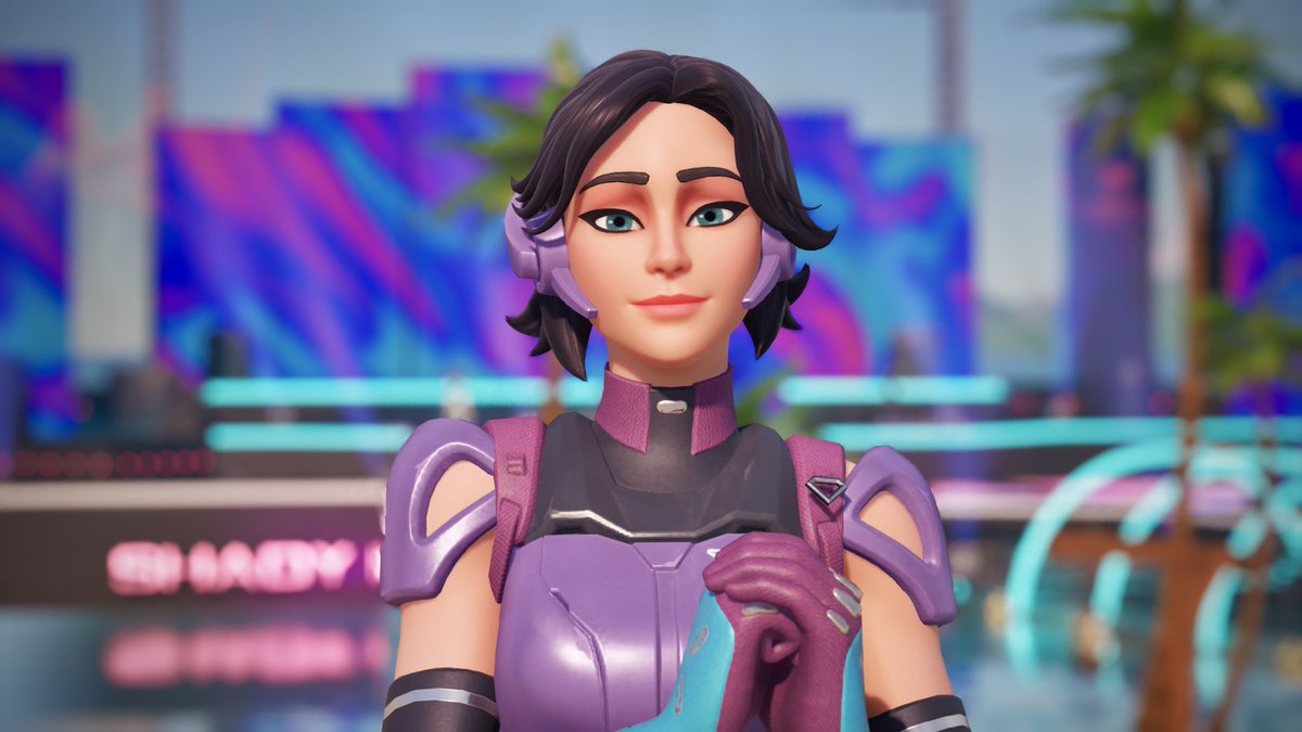 iCherryMaiden's tweet photo. 💜Neo Nightrunner Rox🍓#Fortnite #fortography https://t.co/Xo8IuxcKpM