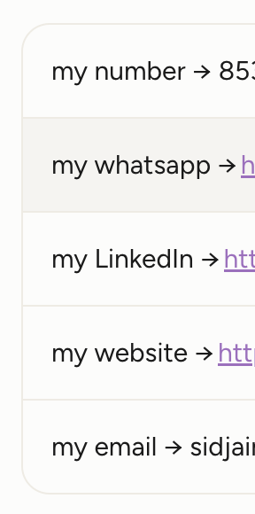 SIDDHARTHJAIN9's tweet photo. snippets in @WisprFlow is a nice convenient feature https://t.co/XEsNrPXVAF