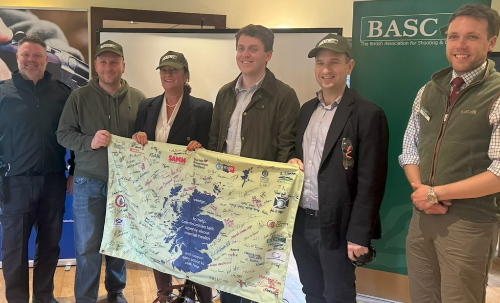 DavidSmithMSP's tweet photo. Our huge thanks goes out to the British Association for Shooting and Conservation who welcomed us for an event this week.
BACS and Police Scotland informed us of the work being put into supporting all fire arms owners with mental health and promoting responsible gun ownership. https://t.co/KXuzryrpNK