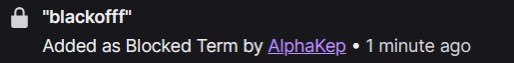 BlackoffRL's tweet photo. As the number 2 AlphaKep chatter, it comes with great disappointment to announce that I will not be returning to his chat. 

He claimed that he would unban me if MENA won worlds.. Here we are, no unban. 

In fact, he went out of his way to block my name in chat before his stream https://t.co/iuQ0Tc1N9p