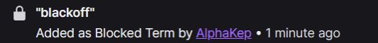 BlackoffRL's tweet photo. As the number 2 AlphaKep chatter, it comes with great disappointment to announce that I will not be returning to his chat. 

He claimed that he would unban me if MENA won worlds.. Here we are, no unban. 

In fact, he went out of his way to block my name in chat before his stream https://t.co/iuQ0Tc1N9p