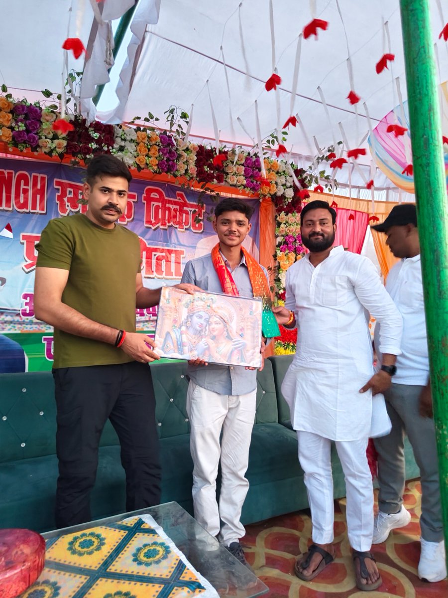 StefanyShatf's tweet photo. Heartfelt thanks to Kunwar Ji, son of the highly respected Raja Mayankeshwar Sharan Singh Ji, Minister of State in the Uttar Pradesh Government. https://t.co/g2ImivPeZ4