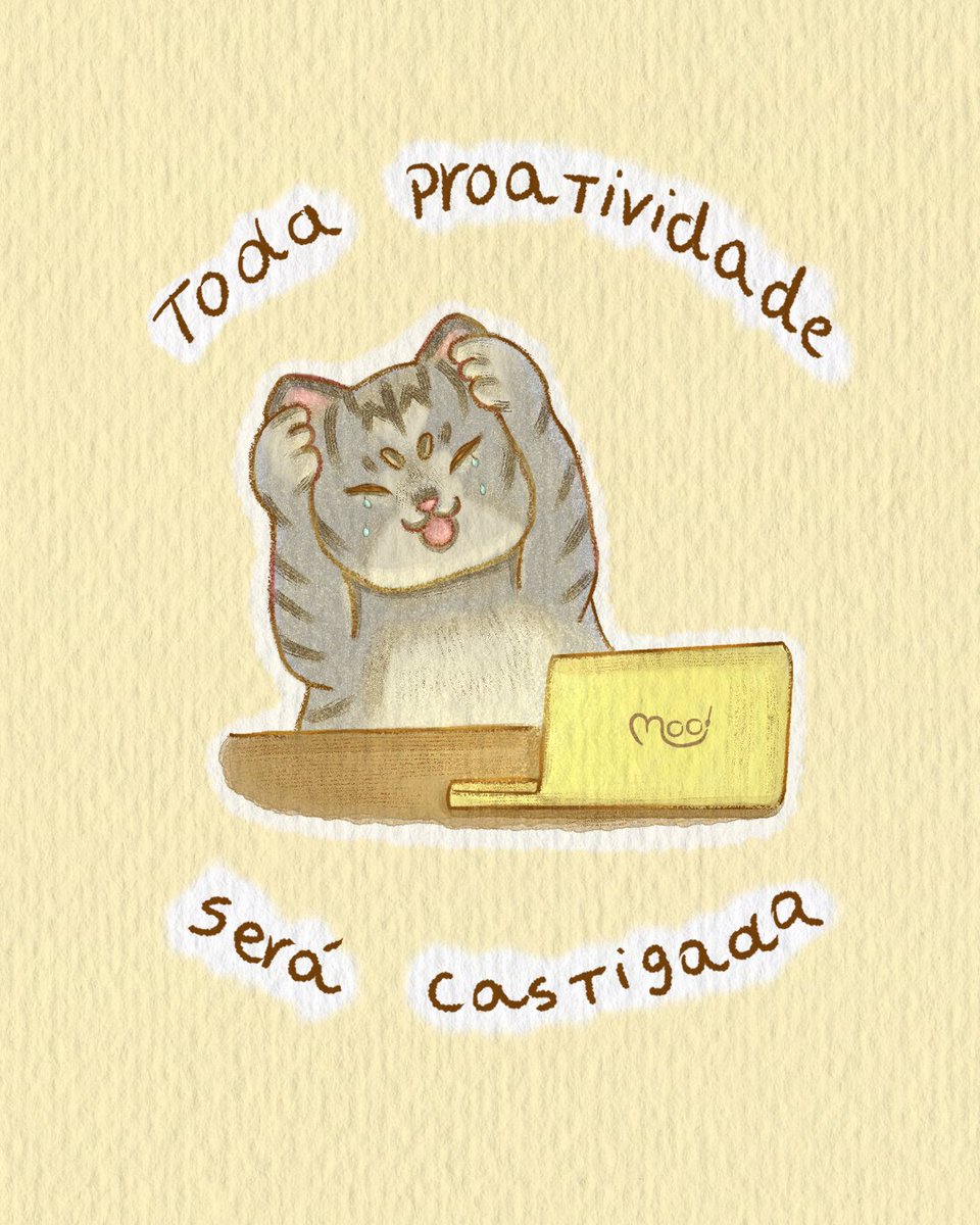 mooilustra's tweet photo. Gatos fofinhos irritados para descontrair (já que gritar no escritório não é uma opção 🤭)

Gatinhos CLT — Para você usar como figurinhas no Whats, wallpapers ou prints na sua mesa da firma 💼

Adquira e apoie no @catarse: https://t.co/O0sytIiiaU

#clt #humor #trabalho #gatos https://t.co/zwucyNDbZn
