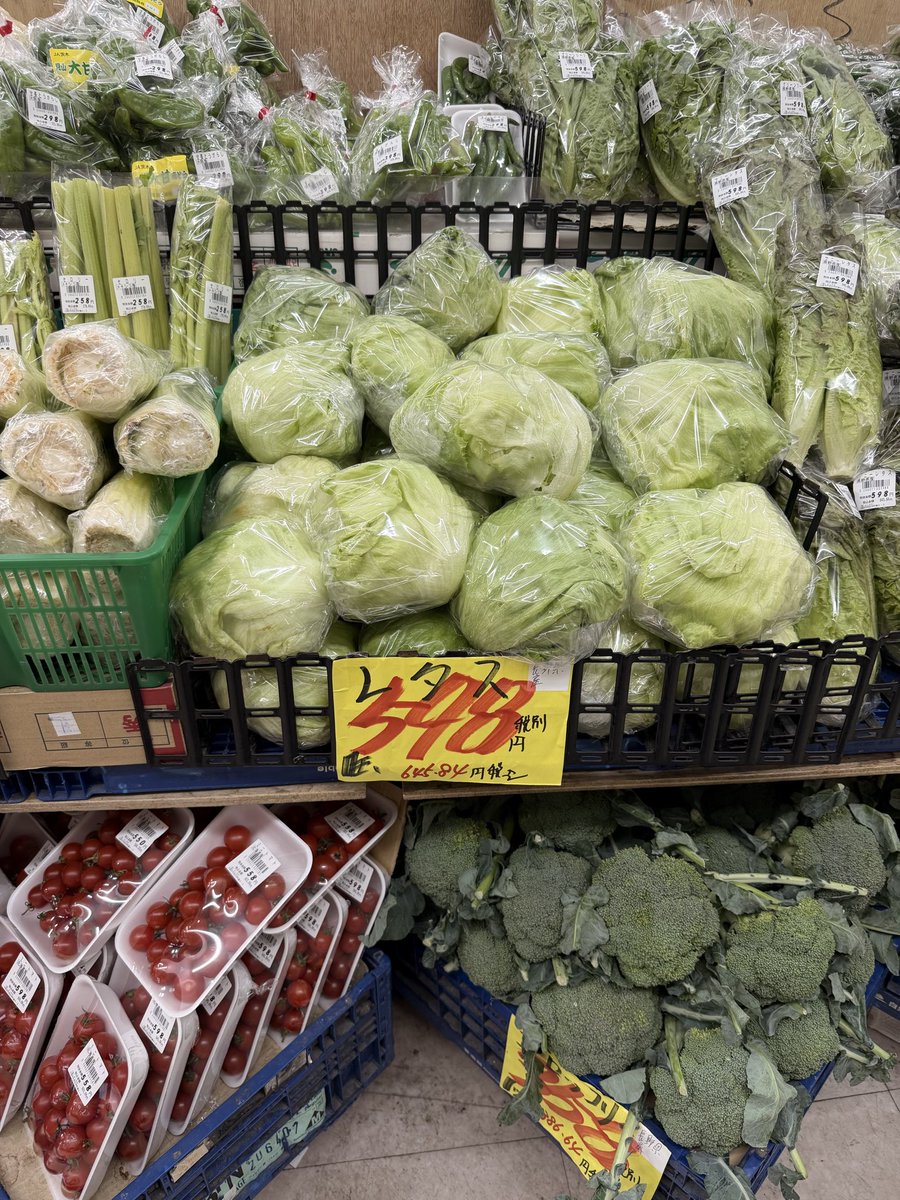 he_huajiu's tweet photo. 头一回吃到烤肉放题最后需要一碗面来填饱肚子的，物价上涨啥都缩水。

最近蔬菜价格好可怕，一颗生菜六百多，真真菜比肉贵啊🥲 https://t.co/ofpYIQLVqN