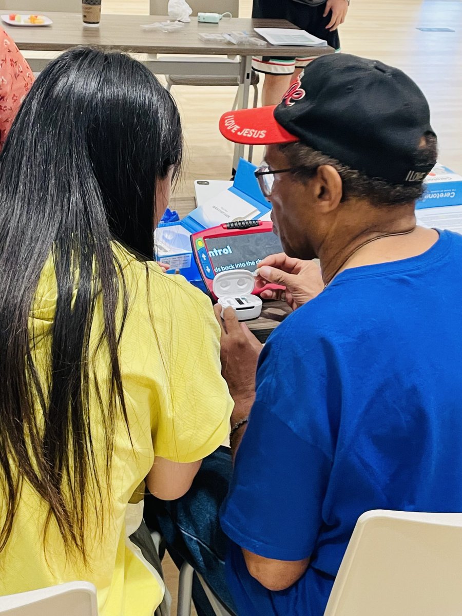 BridgingApps's tweet photo. 🎧 BridgingApps clients in Houston recently tested Ceretone Hearing Aids’ Core One Pro through the Sound Circle program, sharing feedback on comfort, sound quality, and usability.

Read more: https://t.co/qOFUbLfdyk https://t.co/kJyx5uu51v