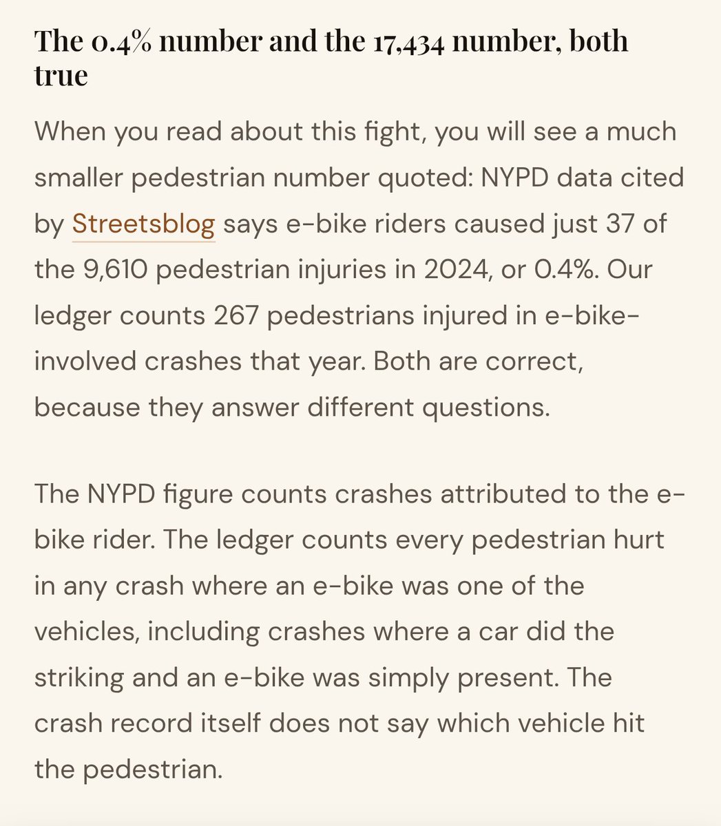 jd_lotz's tweet photo. @rmusimg Sure, but again from your own source, it's clear that cars and vehicles are the bigger threat to pedestrian safety than e-bikes. https://t.co/W0ElIlDoBf