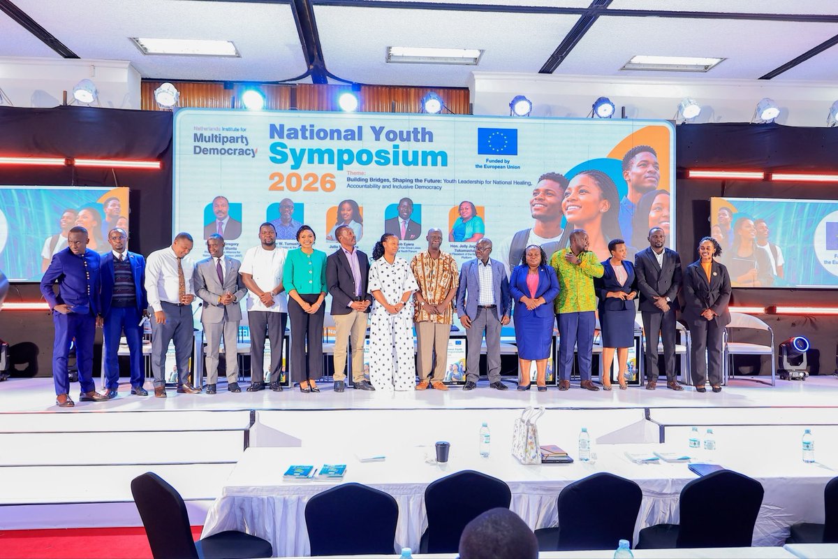 JuliaMuhumuza's tweet photo. Honored to serve as a panelist at the National Youth Symposium, deliberating on rebuilding trust and social cohesion Post-Election Uganda.

I emphasized the need for stronger institutions, unlikely coalitions among youth interest groups and leaders for the common youth agenda. https://t.co/F7FjHzHvqM