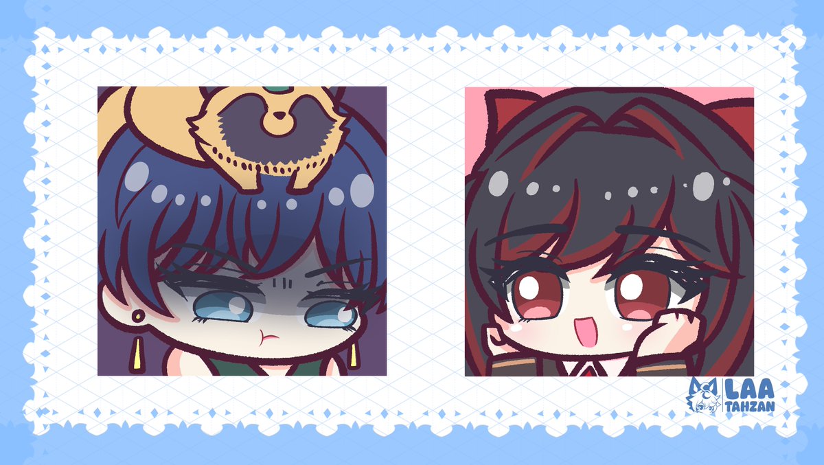 LaaTahzanItoon's tweet photo. Haii haii.. For my 10 first customer on Vgen, I will give bonus "Chibi Icon" for anything commission from my Vgen.
.
Please visit my Vgen page and commish me, thank you^^
.
https://t.co/hZzlUmrAnP
.
#chibi #Vgen #VgenComm #cute #VtuberEdit #ych #vgenych #VgenComm #Vgencommission https://t.co/W8u1CALUEW