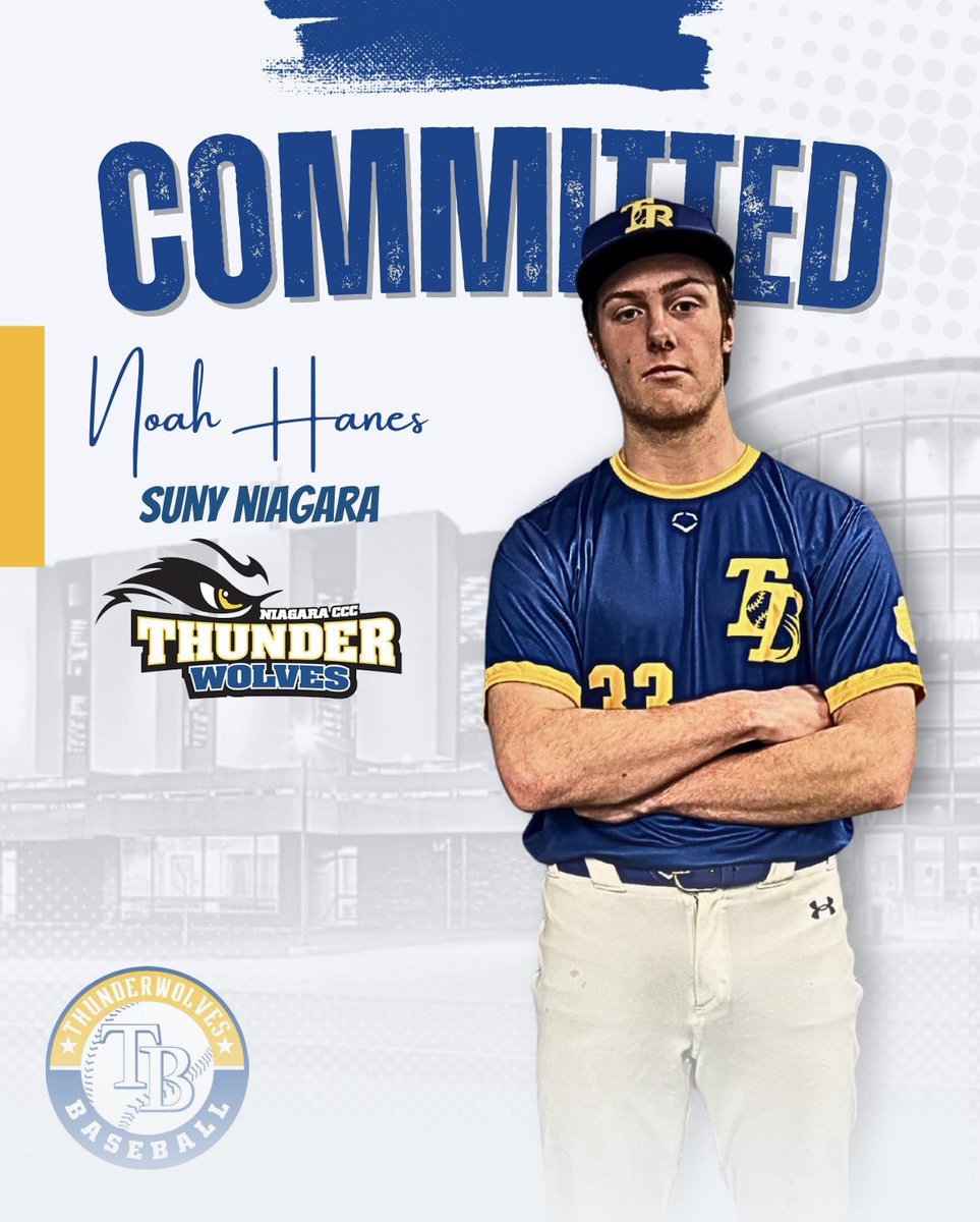 TWolvesScout's tweet photo. Congratulations to 2027 LHP Noah Hanes on his commitment to continue his academic and athletic career at SUNY Niagara! https://t.co/GVMCzk68mh