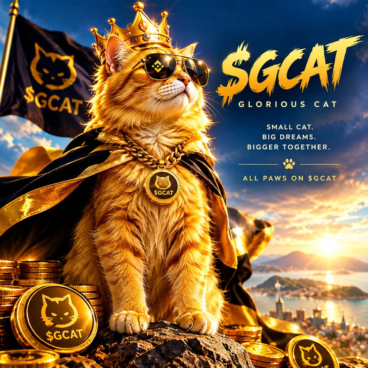 Jonatha57722146's tweet photo. Something is moving through the crypto timeline… 👀🐱
The crown belongs to $GCAT 👑
🐾 Glorious Cat
🐾 Community-driven energy
🐾 Meme culture
🐾 Built for the timeline
 $GCA_Tradar.
🐱🔥 GLORIOUS CAT HAS ENTERED THE CHAT. https://t.co/dx83wd5aGQ