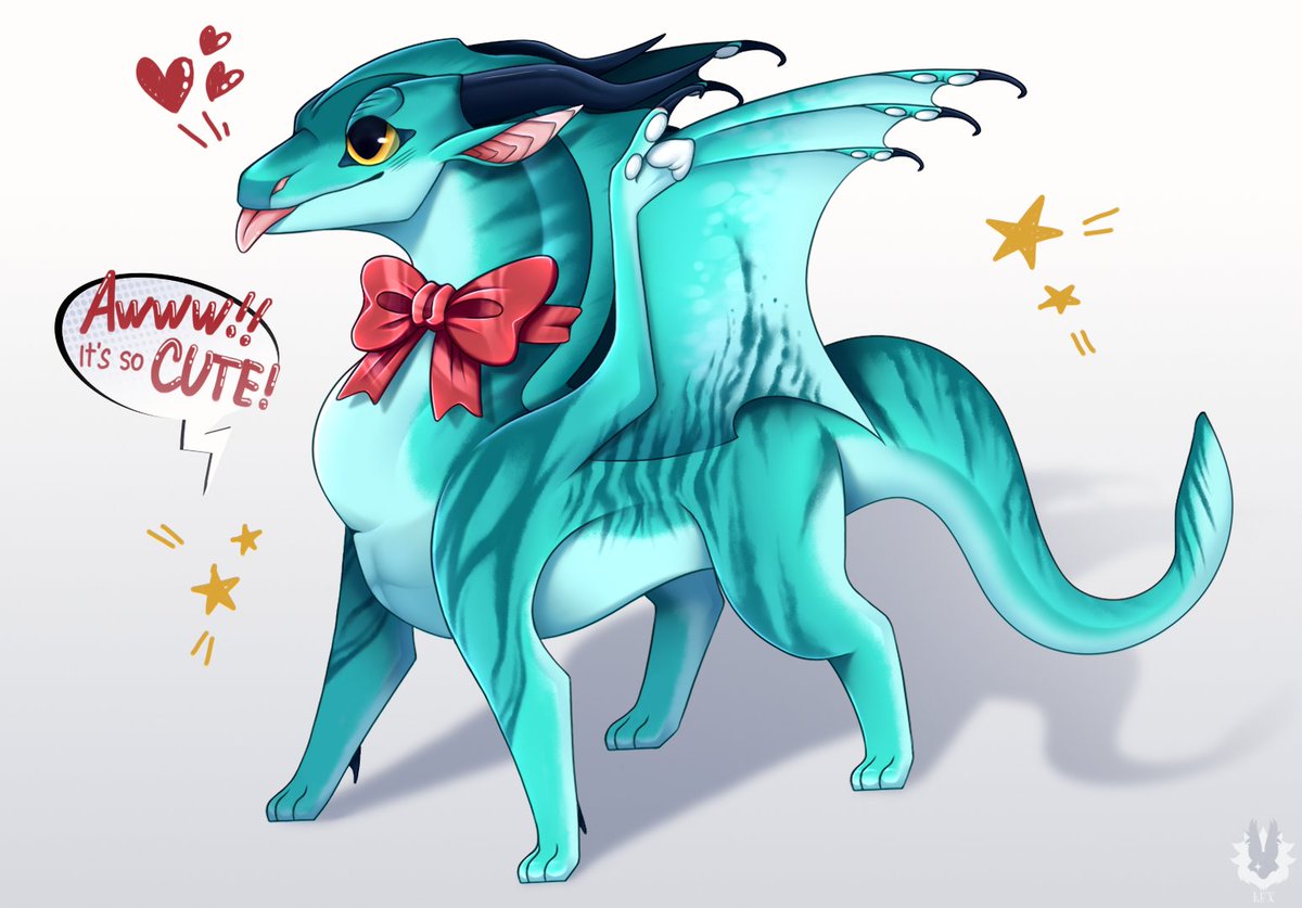 Luxxx_K's tweet photo. My first commissions from FA 

It’s so exciting 
#dragon #commission #CommissionedArt https://t.co/tLceBIt0zK