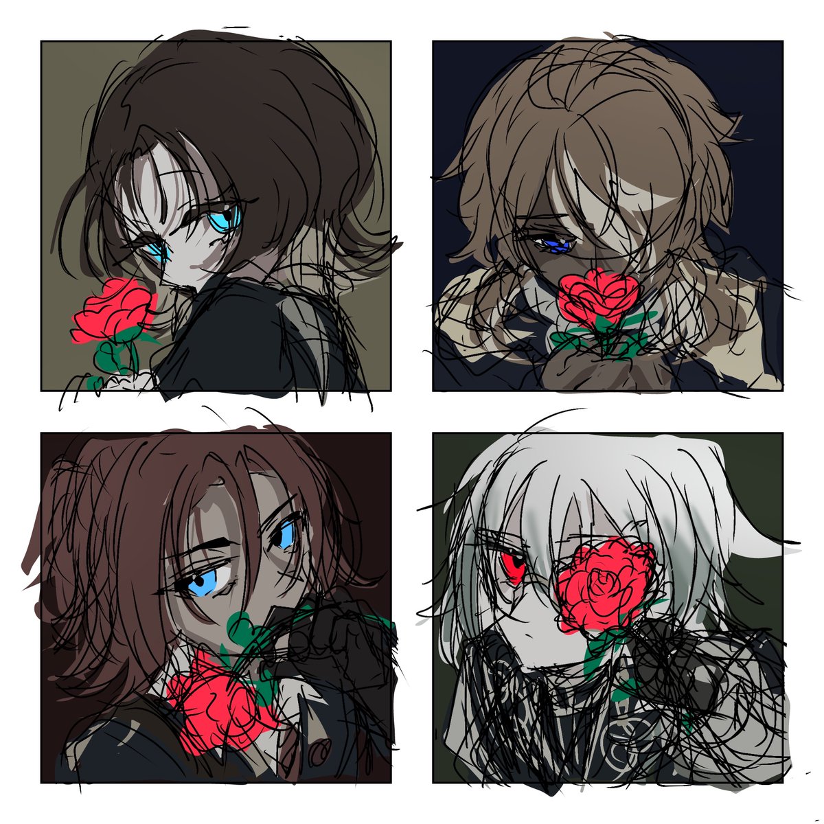 yaaaa_mh68's tweet photo. ラフ https://t.co/N3RArr2QOz