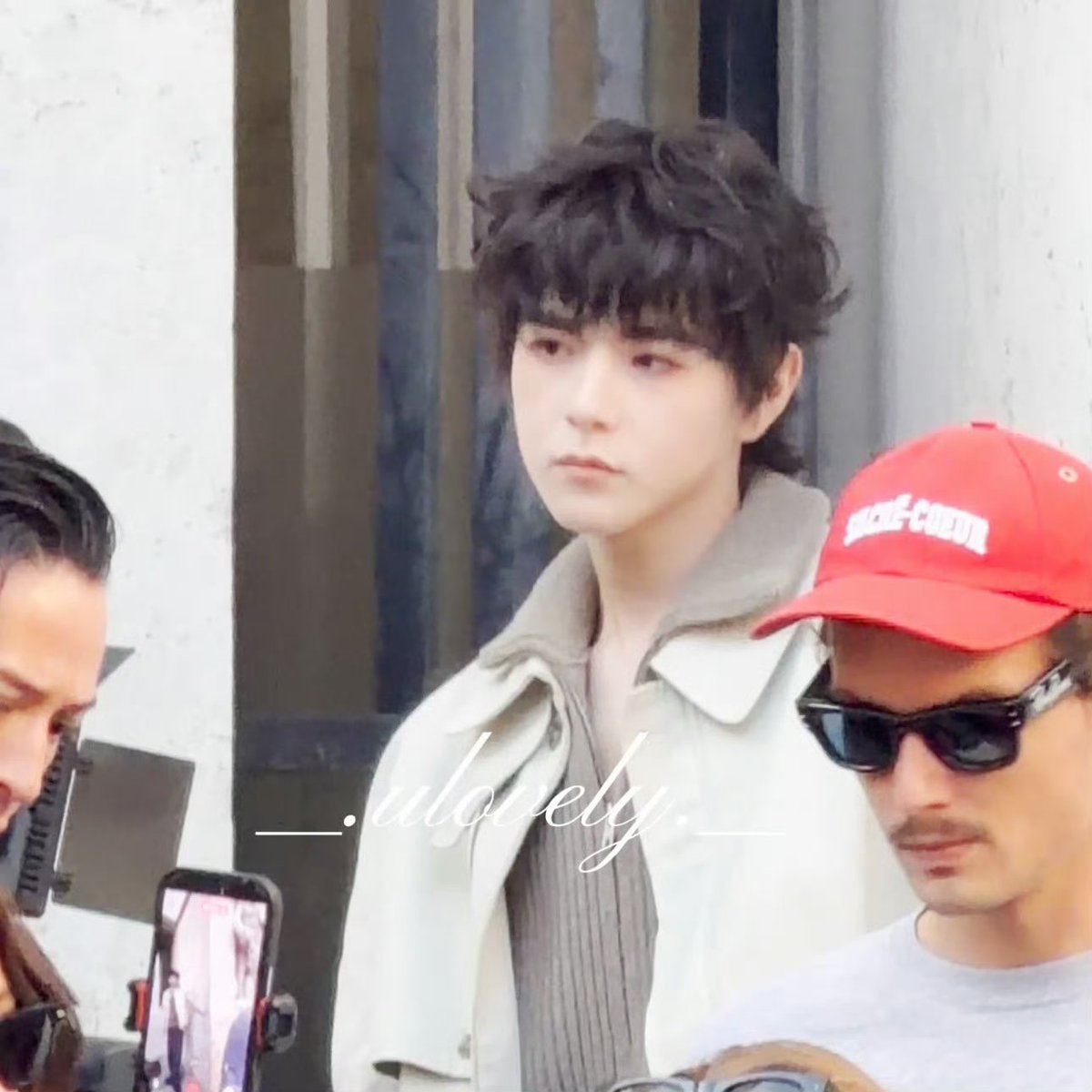 lstyapper's tweet photo. he's such a cutie patootie 👉🏻👈🏻

#LyuSitong
#AylioMFWSS27  
#MM6XLyuSitong https://t.co/WDdP59Znkk
