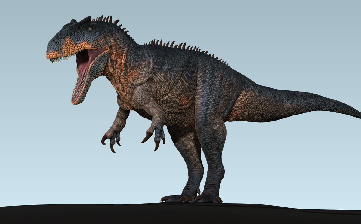 ElmehdiMouhsine's tweet photo. Allosaurus (WIP) polypaint https://t.co/WNHii8IKLi