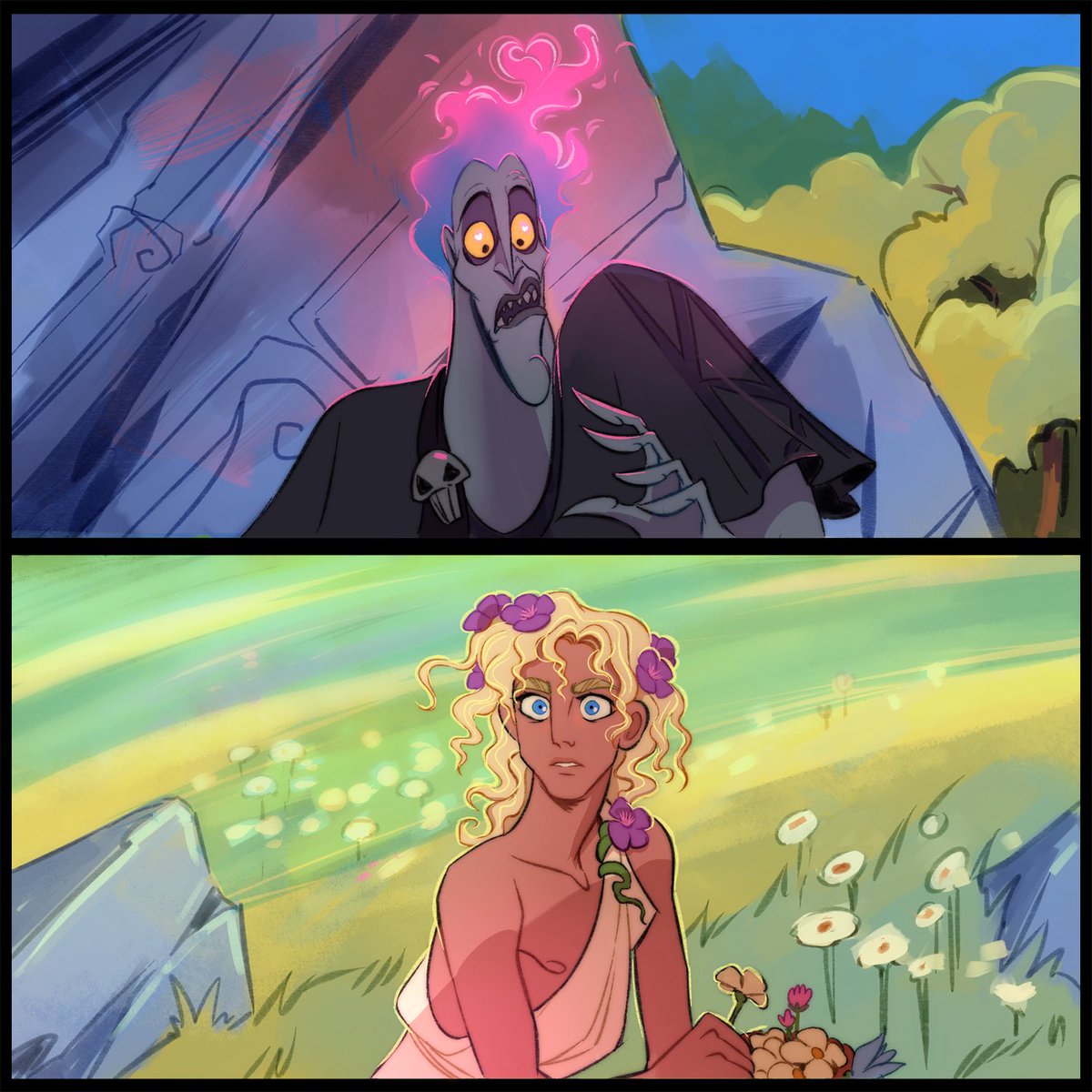 Ripushko_Arts's tweet photo. Disney BL genderbend ❤️✨ https://t.co/TbKHFMQX0T