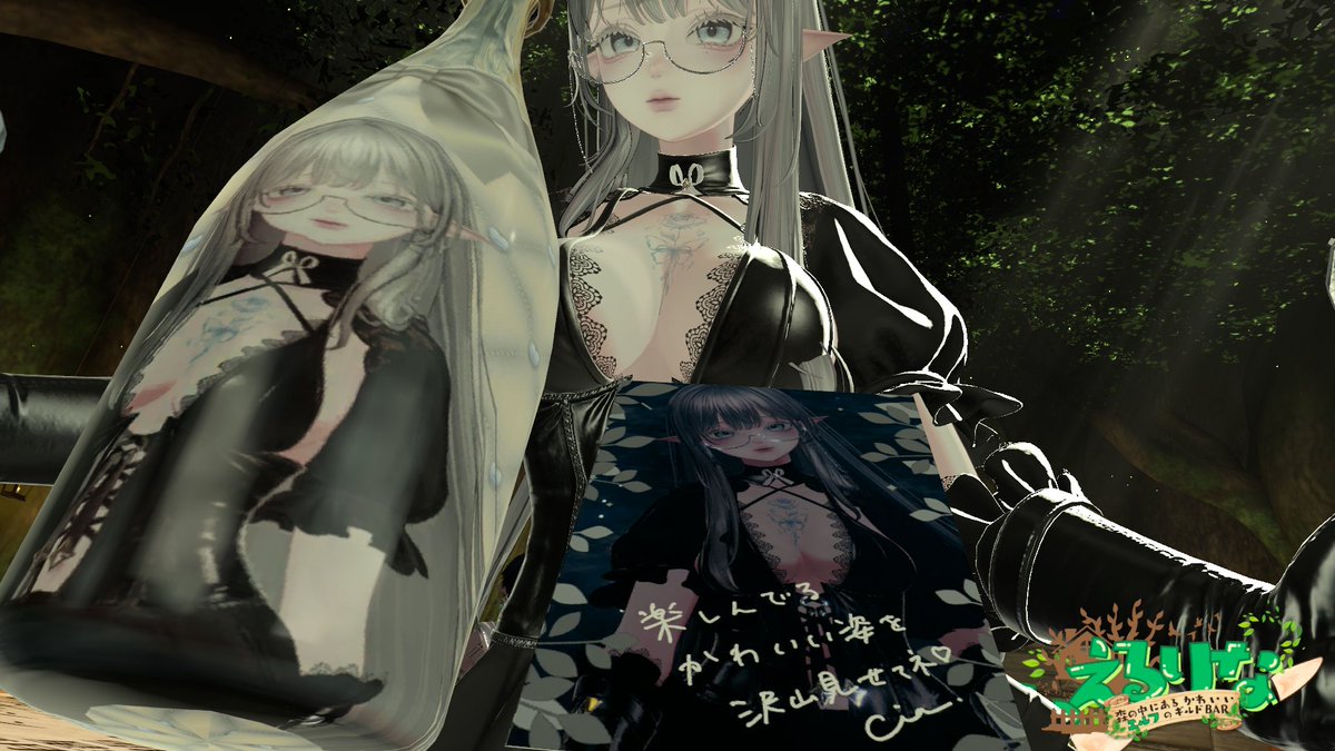 TakowasaVR's tweet photo. えるになに行きました！ １ローテ目からにあさんにすごく上手な似顔絵を描いてもらちゃった。 ２ローテ目ではしゃるんさんに11回連続の誓いをしてもらいました😄３ローテ目では念願のしあさんに当たって赤ちゃんになりました。 #えるりな https://t.co/FjmmFR62Sv