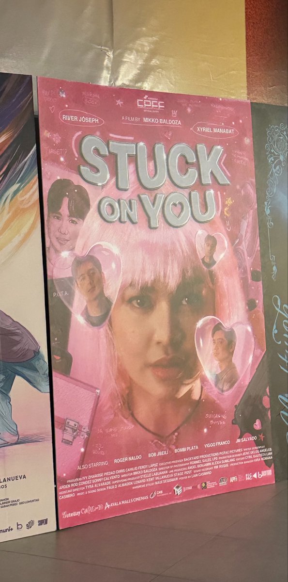 lousangelhes's tweet photo. Just wanna say a HUGE congrats to the whole Stuck on You team!! 🥹💗 I swear there’s no dull moment in this film. The moment the movie started, you’re hooked until the very end!!!

SOOOOOO proud of you, River!! You did SO good 🥹 Max de Dios was definitely made for you!! And Xyriel??? OMG. You are def one of the best actresses right now!! I love that your color palette is pink and you’re very delulu too HAHAHA 😭💗

Guys, I swear you NEED to watch this film!! There’s so much more depth to the story than you’d think. Please give it a chance and watch it for yourselves 🥹

So so proud of everyone who worked on this film!! You guys did SO GOOD!! 🥹💗

@iamriverjoseph #StuckOnYou
