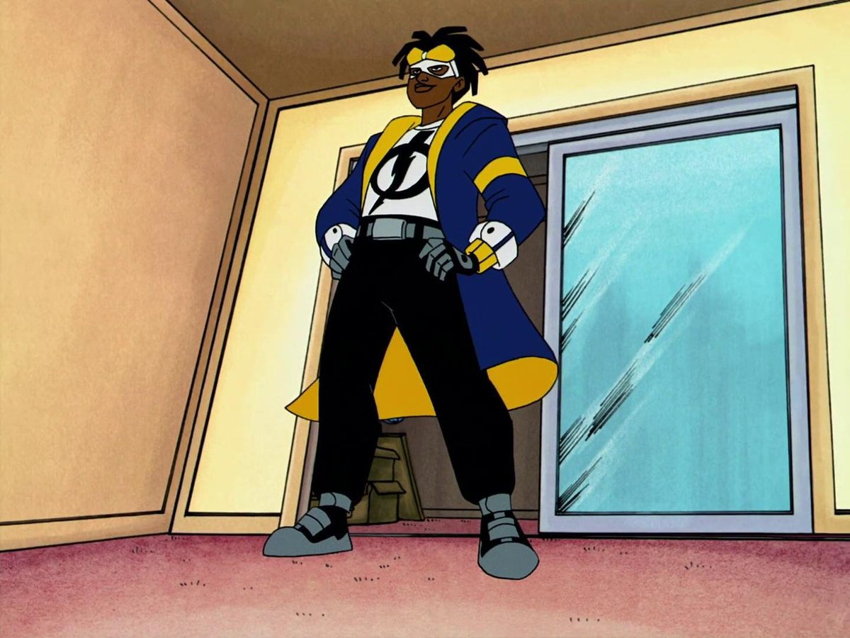 worldsfinest's tweet photo. Static Shock premiered on this day (Sept. 23) in 2000 with the episode "Shock to the System." This fan-beloved show, and one of Kids' WB!'s biggest hits, begins with Virgil Hawkins, after gaining powers through an accident, becoming Dakota's latest superhero! #StaticShock #Static https://t.co/GRJGnQpO00