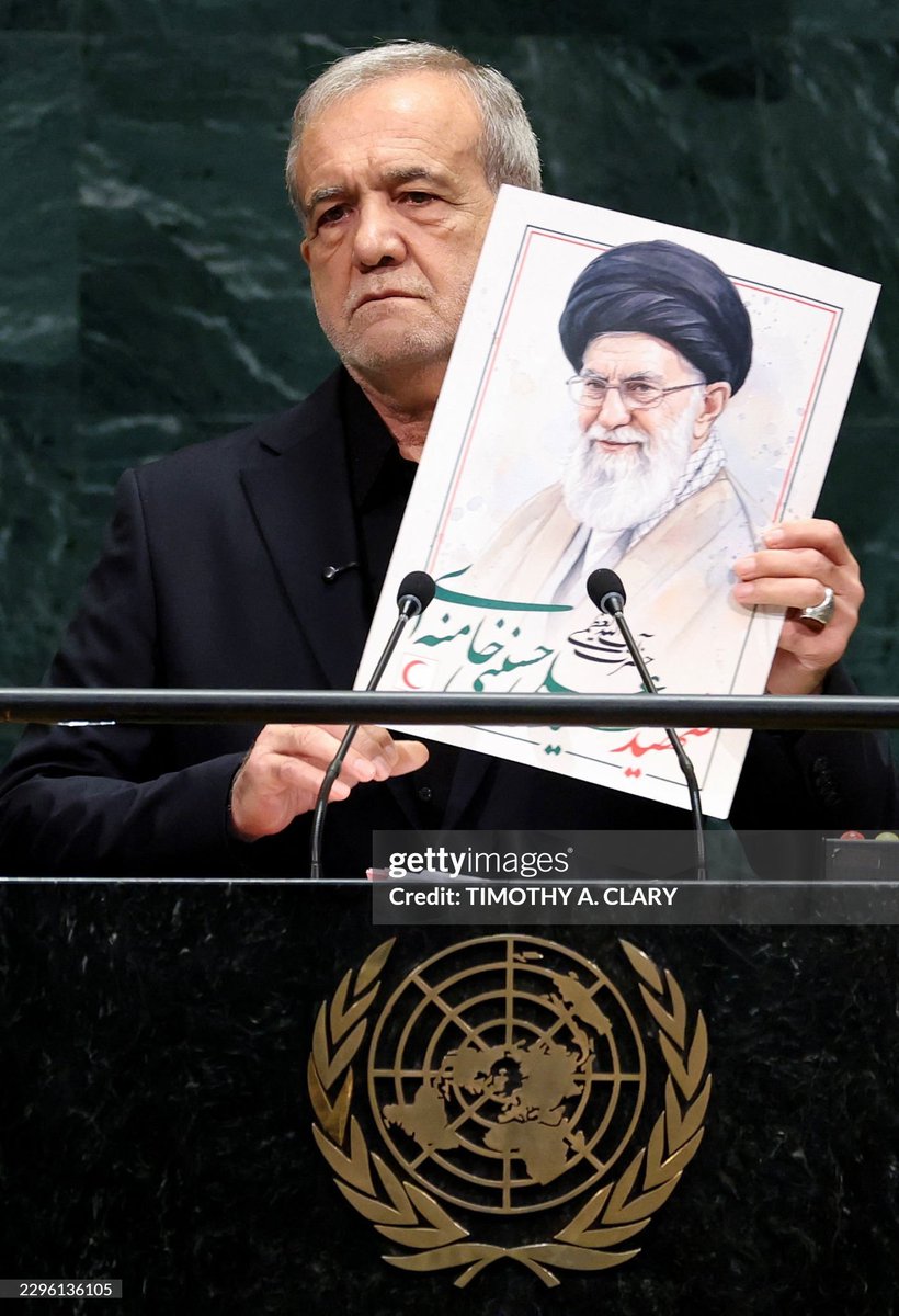 YPoornaser's tweet photo. Dr. Pezeshkian:

“How interesting! Israel has nuclear bombs, yet the inspectors are in Iran!
#Israel kills, yet Iran gets sanctioned.”

#IranWar‌ https://t.co/NPOMQvQpPr