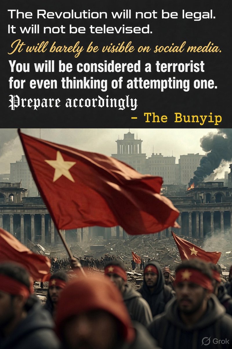 ItsAllAPsyOpz's tweet photo. It comes with a entry price that the proletariat and the trillionaires haven't fully come to accept yet

It comes with a little blip in in about 20 million people shuffling off the board of monopoly forever and then a little democratic period of creating new house rules for the game.

The trillionaires dont want the game to end and the proletariat are a bit frightened and confused from their lifetime of brainwashing 

Its ok though 

These things tend to become kinetic and impossible to stop as someone gets angry and flips the board 

Thats how the game has worked in my  history and family meetings from where I am from

You certainly won't be handed it

Everything beautiful and sacred is fought for and given everything to attain