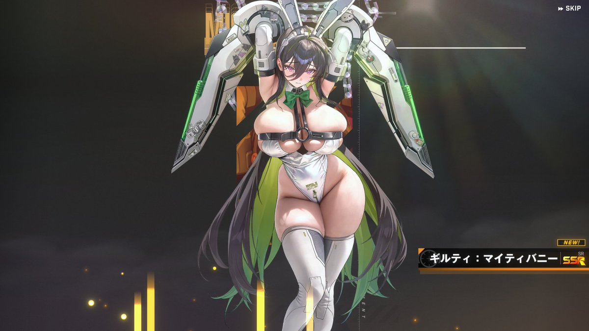 yudash_'s tweet photo. バニーギルティ素体確保(´ｖ｀)防御無視が刺さるソロレらしいし取っとこう
 #NIKKE https://t.co/D2jAoEKtQq