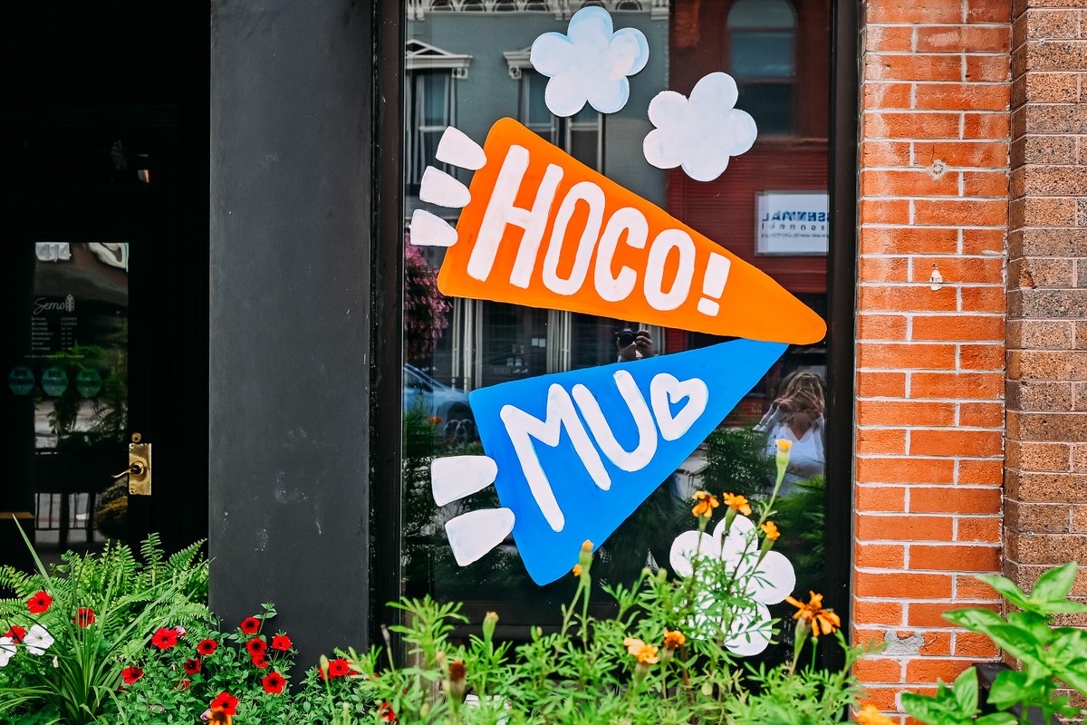 MidlandU's tweet photo. Fremont is ready for Homecoming! From campus to downtown, the Warrior spirit is showing up all around our community https://t.co/A9sBPNe46b