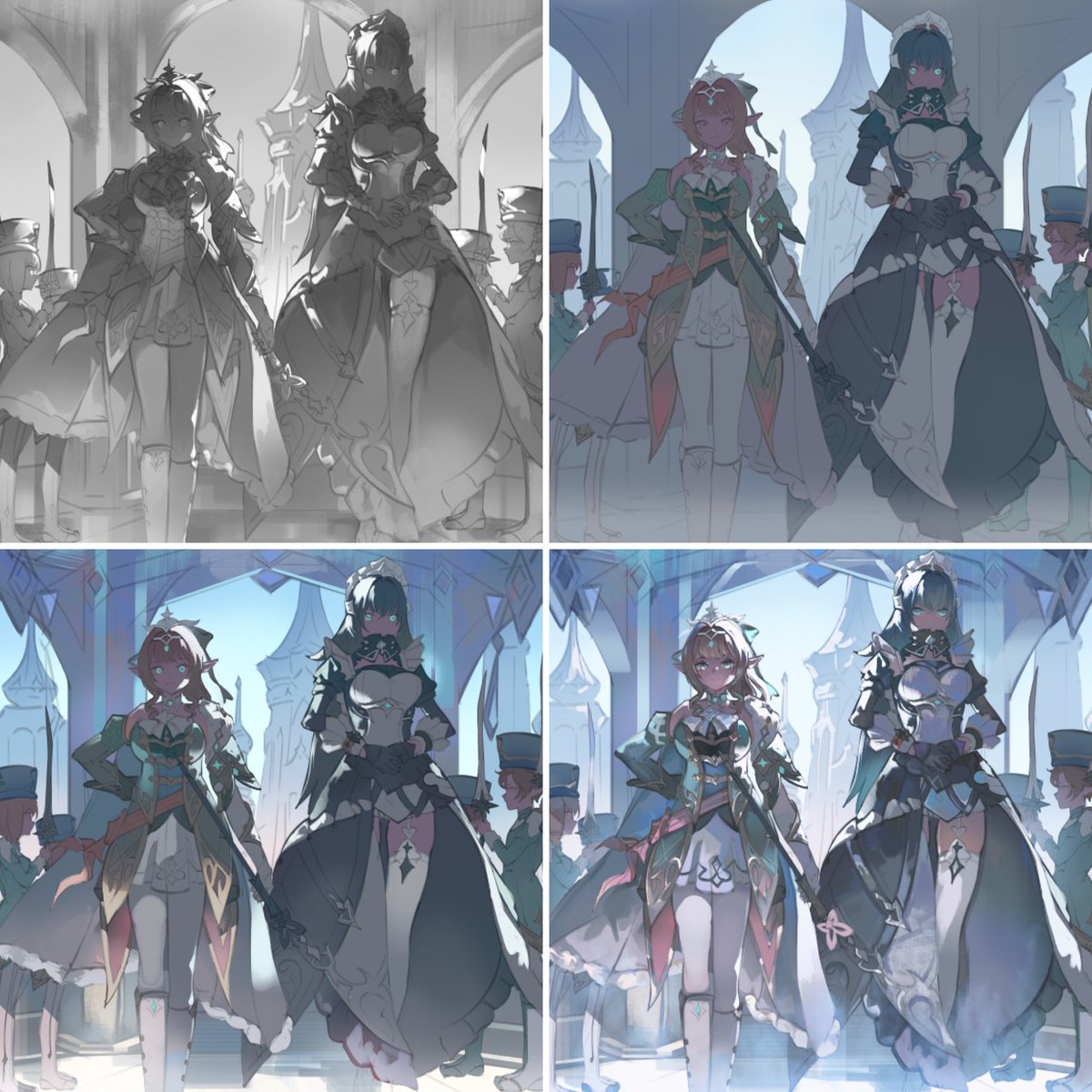 saturn_illus's tweet photo. Process https://t.co/Z6po5vjq9i