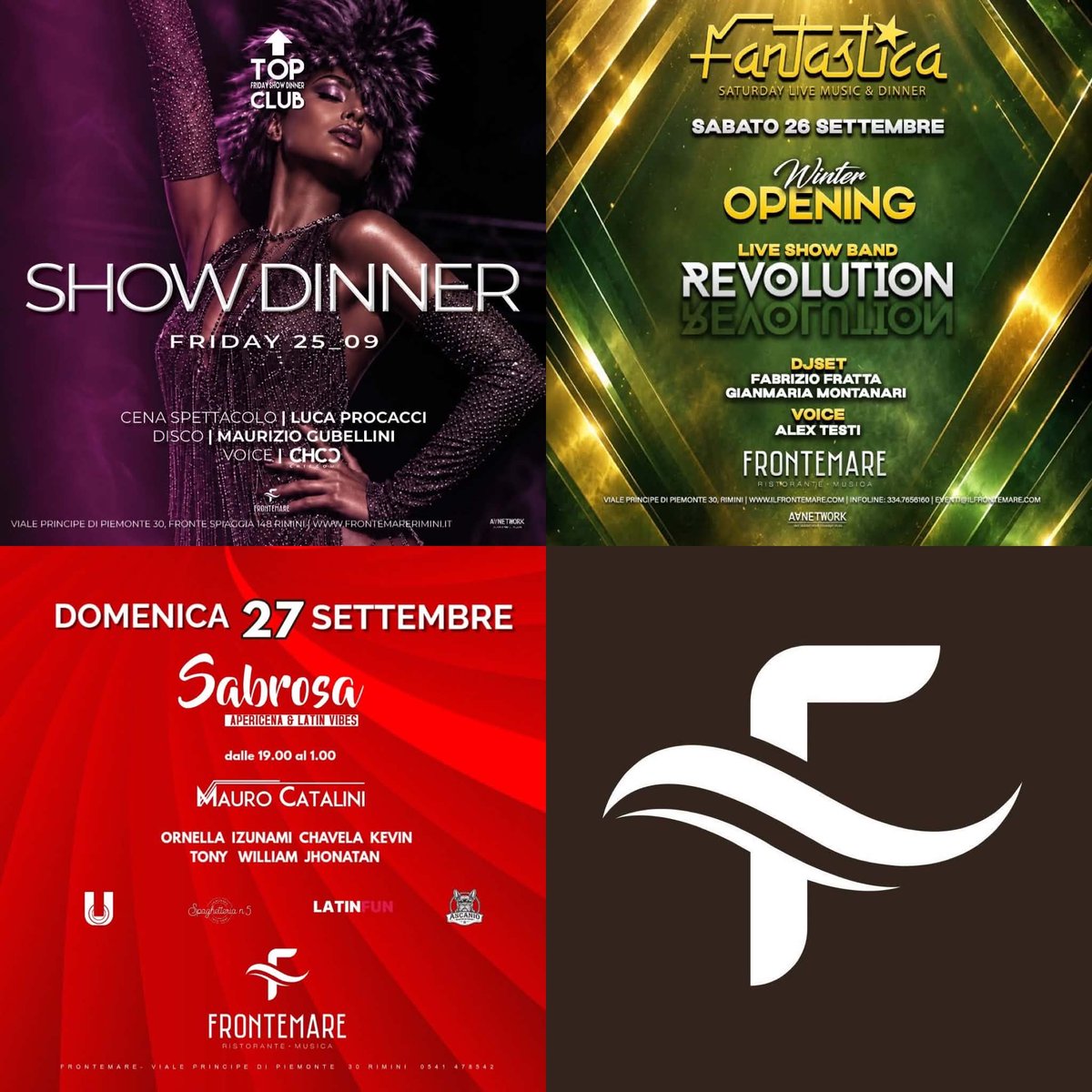 linodelbianco's tweet photo. Winter Opening Frontemare Rimini
Cena, tavolo, hotel 3394339511 Lino https://t.co/PYcoiBqbTa
#winteropening #rimini #frontemare #26settembre #topclub #Presidente #23settembre #gfvip #Vespa #uominiedonne #Casalino #unaDecisioneSbagliata #BangChanxFENDI #MFW #DeLaurentiis #Mieli https://t.co/GjHCcw3DtX