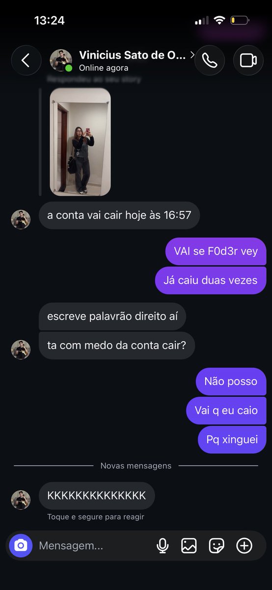 maptokiran's tweet photo. Aquela amiga q não dura 1 semana no Instagram https://t.co/7BaQglRASS